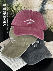 ハイコン刺繍ボールキャップ
