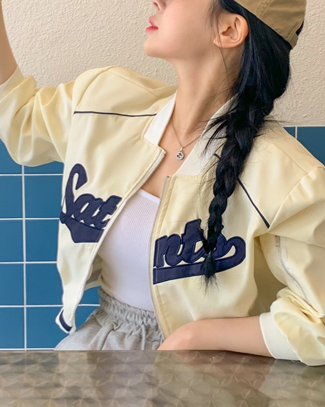 Mix Wind Blue Paper Jacket 拉鍊外套