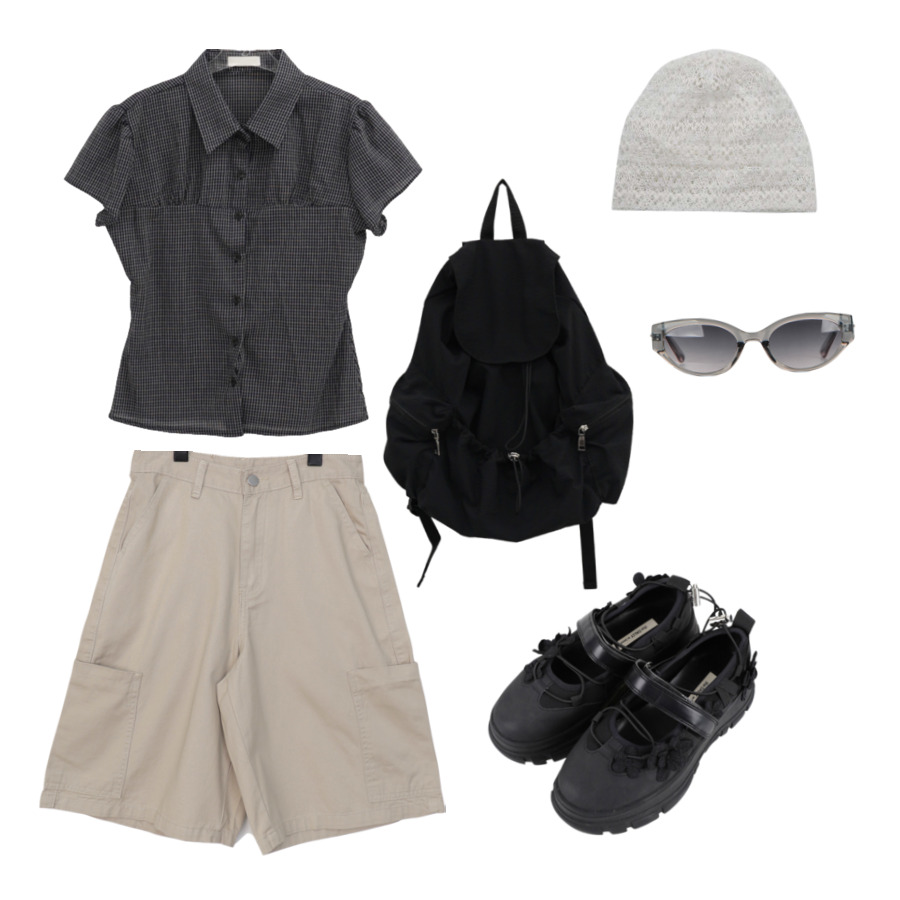 防曬,school,outfit,chill,relax 코디