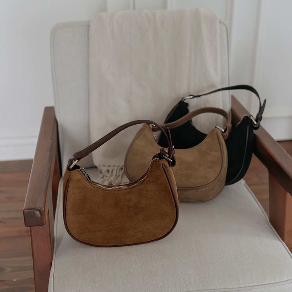 Sellit Suede Hobo Bag