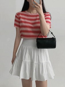 DislST Short Sleeve Knitwear -4color