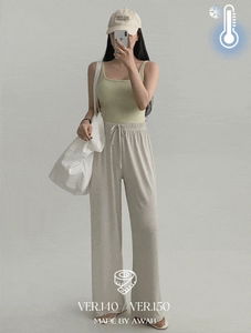 Ice Cool Wide Banding Pants - Short Girl/Choose Length/2 Colors