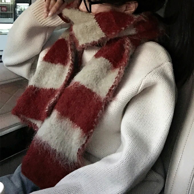 Herbit Stripe Scarf -3 Colors