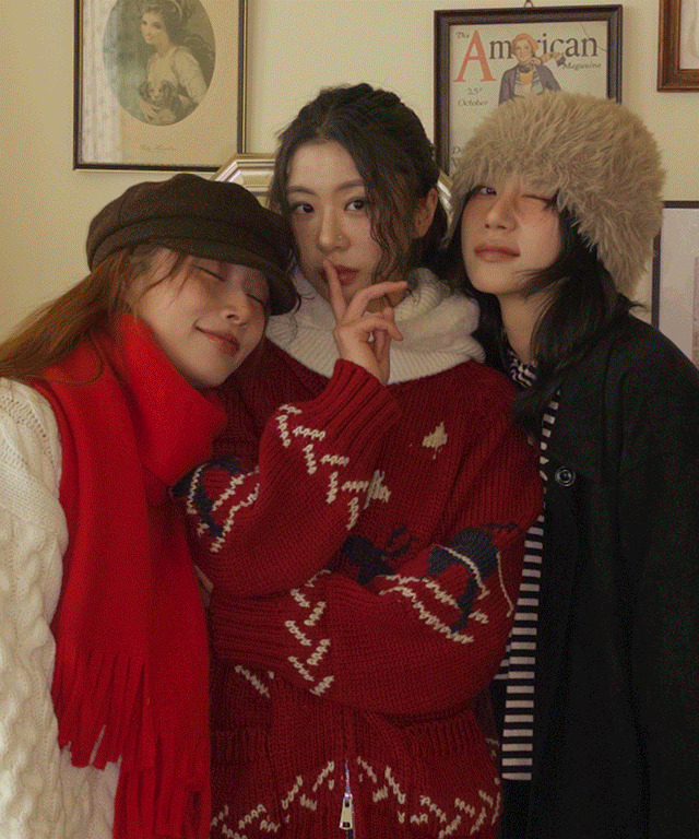 Laken Nordic Overfit Wool Cardigan 針織外套