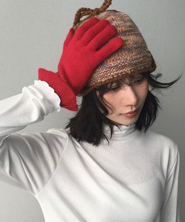 Mia Frill Knitwear Gloves