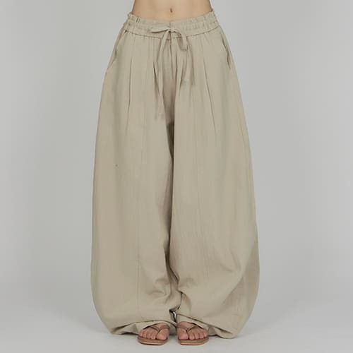Daily Linen Banding Pants PA031