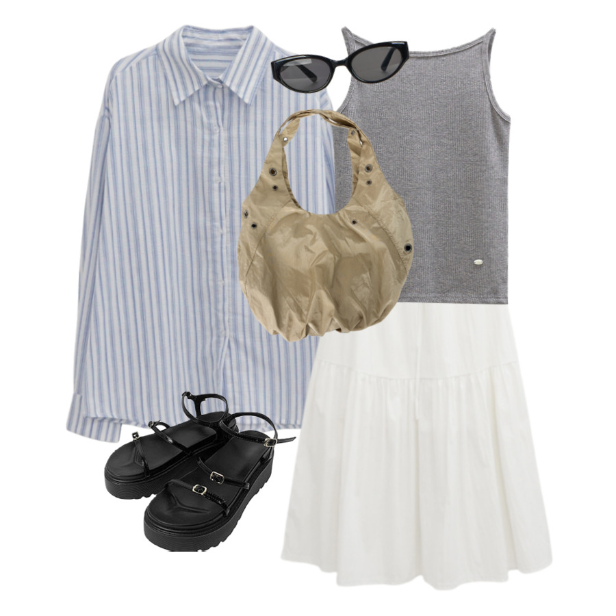 Daillylook,Maxidresses,Fashion,Comfy,Summer,Daily,Cool 코디