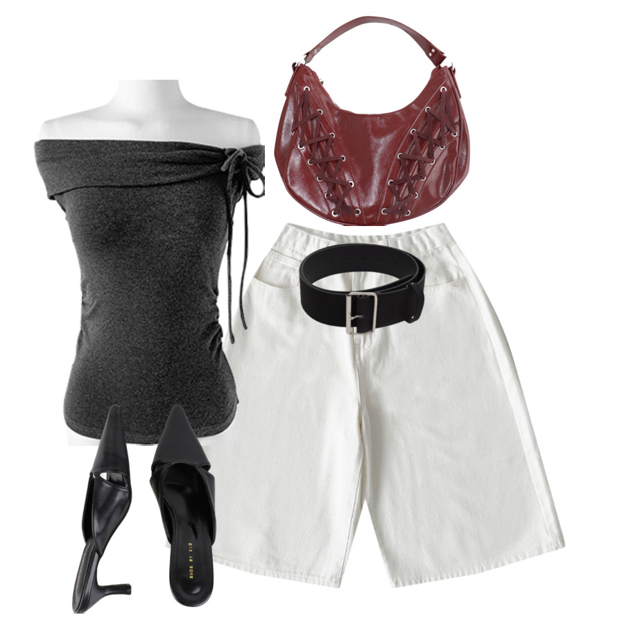 ShortPants,ShortSleeve,ShoulderBags 코디