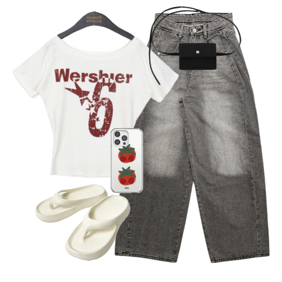 jeans,ShortSleeve,sandals 코디