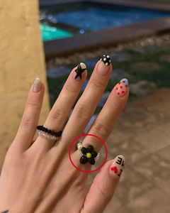 Flower Flower Bead Ring