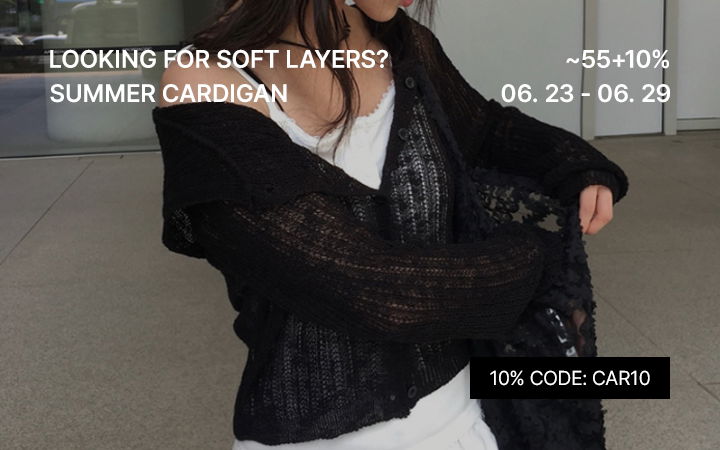 LOOKING FOR SOFT LAYERS? SUMMER CARDIGAN