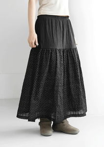 Kishu Flower Long Skirt