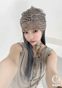 Molty Punching See-Through Beanie