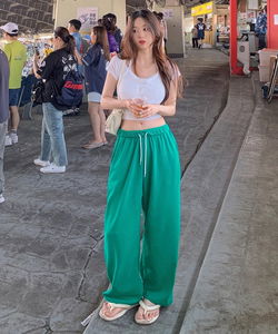 毎日選んで履くトレーニングワイドパンツ