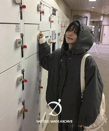 Karen Overfit Nubeam Hooded Jacket