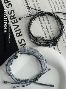 Stella Moonstone Layered Knot Bracelet/Anklet
