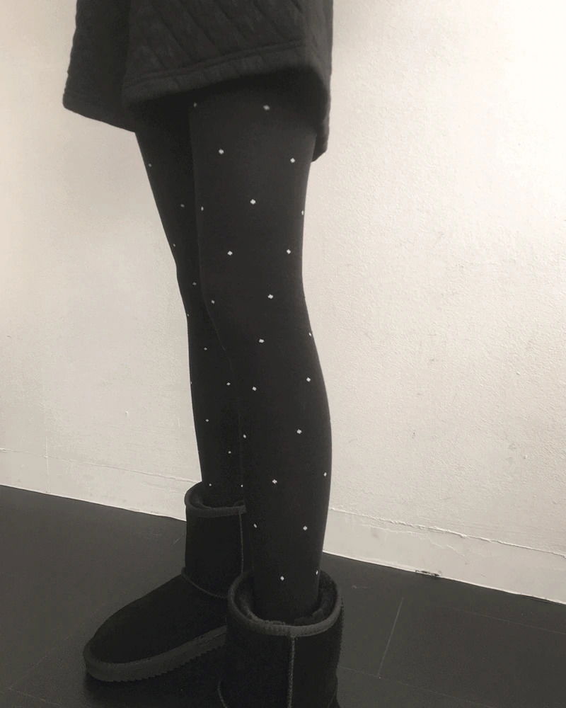 Pobe Dot Cotton Panty Stockings