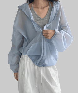 Roybin Nylon Hooded Windbreaker Jacket