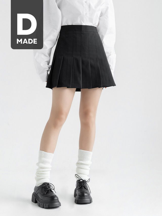 Big Size S-5XL Life Series Pleated Banding Mini Skirt Guest Look 裙子