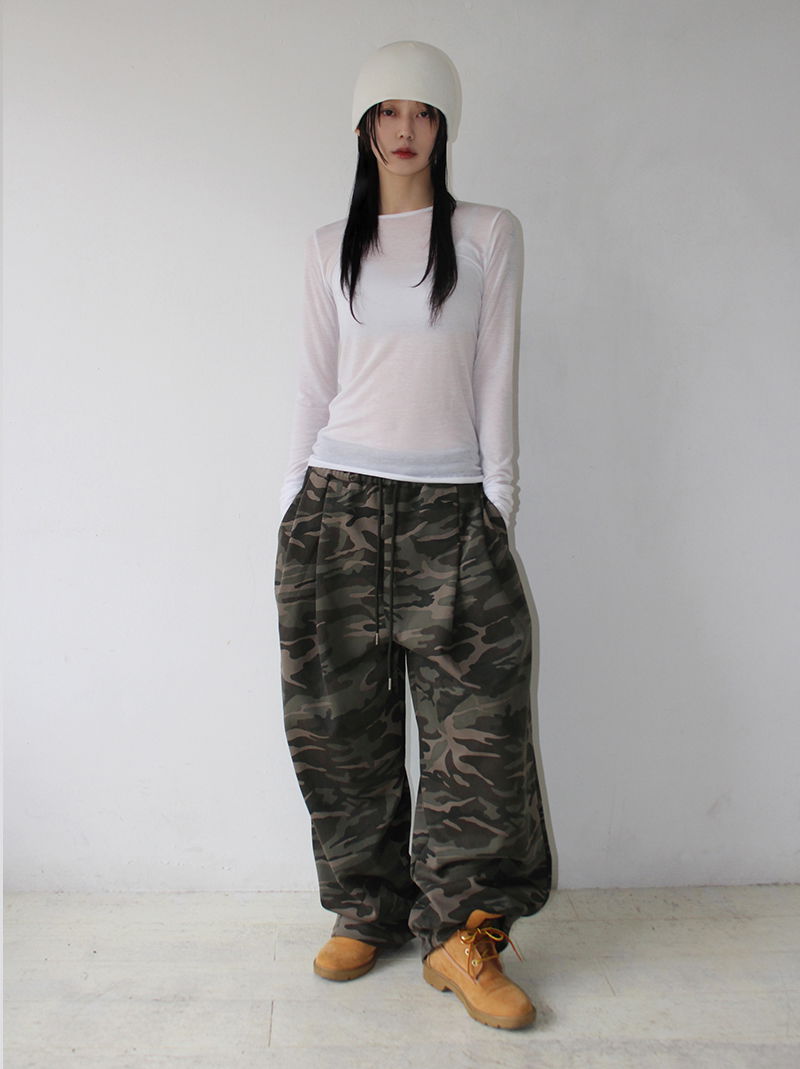BLAND TENCEL SLEEVE T (5color)