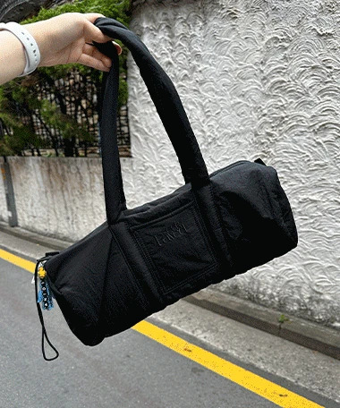 素面尼龍手提斜背包