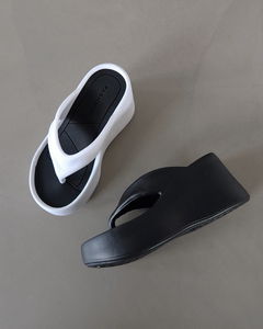 8.5cm platform slippers