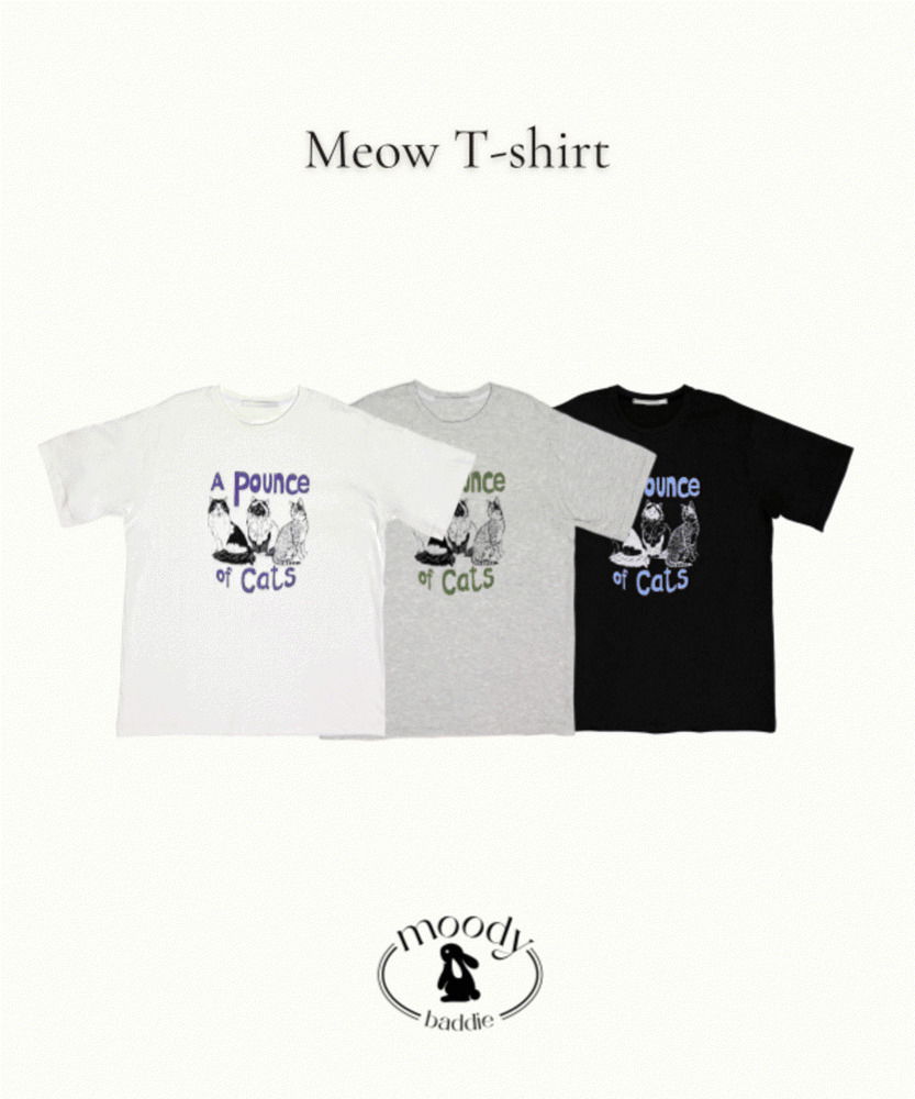먀오 티셔츠 (3color)