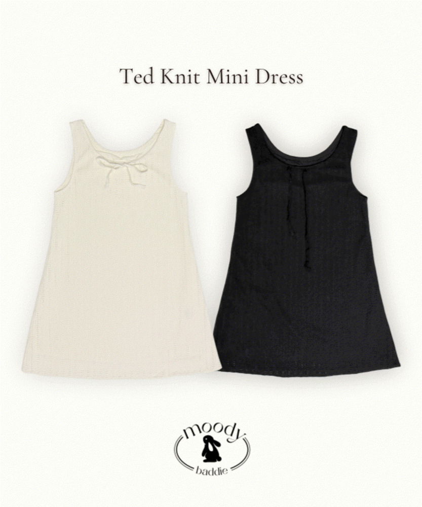 泰德針織短版洋裝