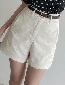 Daily Cotton Belt Shorts