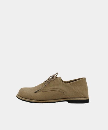 Quokka lace-up round loafers