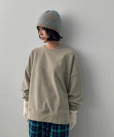 New Earth Woolen Man to Sweatshirt
