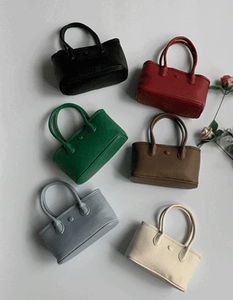 Ssagae Button 2 Mini Tote Bag & Crossbody Bag