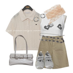 Codibook,Styleyoursummer,Daillylook,Cap,Summeroutfit,Belt,Girly 코디