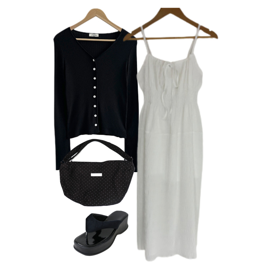 Cardigan/Vest,MaxiDresses,sandals 코디