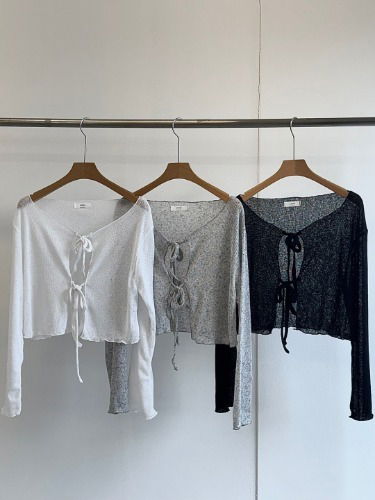 Mitsu Ribbon Cardigan
