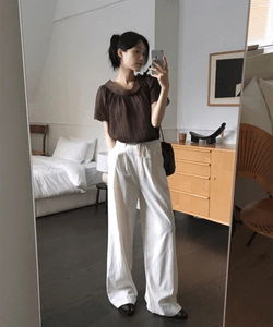Brewing Nylon Slacks