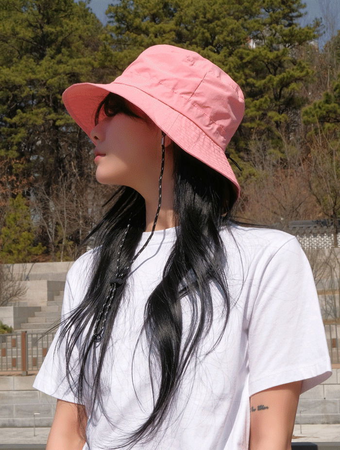 Outdoor pocket waterproof bucket hat 5 colors
