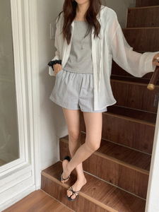Nicole Hooded Shirt