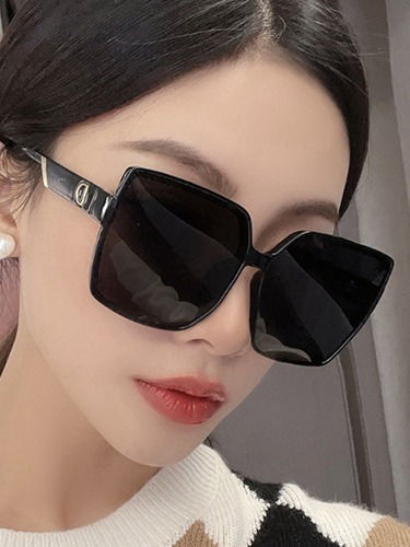 BROWN/FREE OVERSIZE SUNGLASSES A#YW106 眼鏡