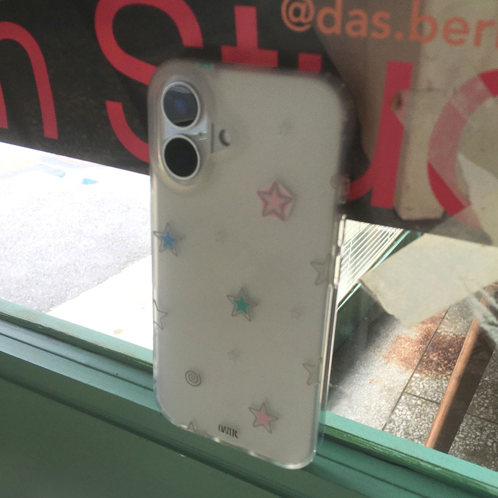Sodi Vintage Star Translucent Hard iPhone Case