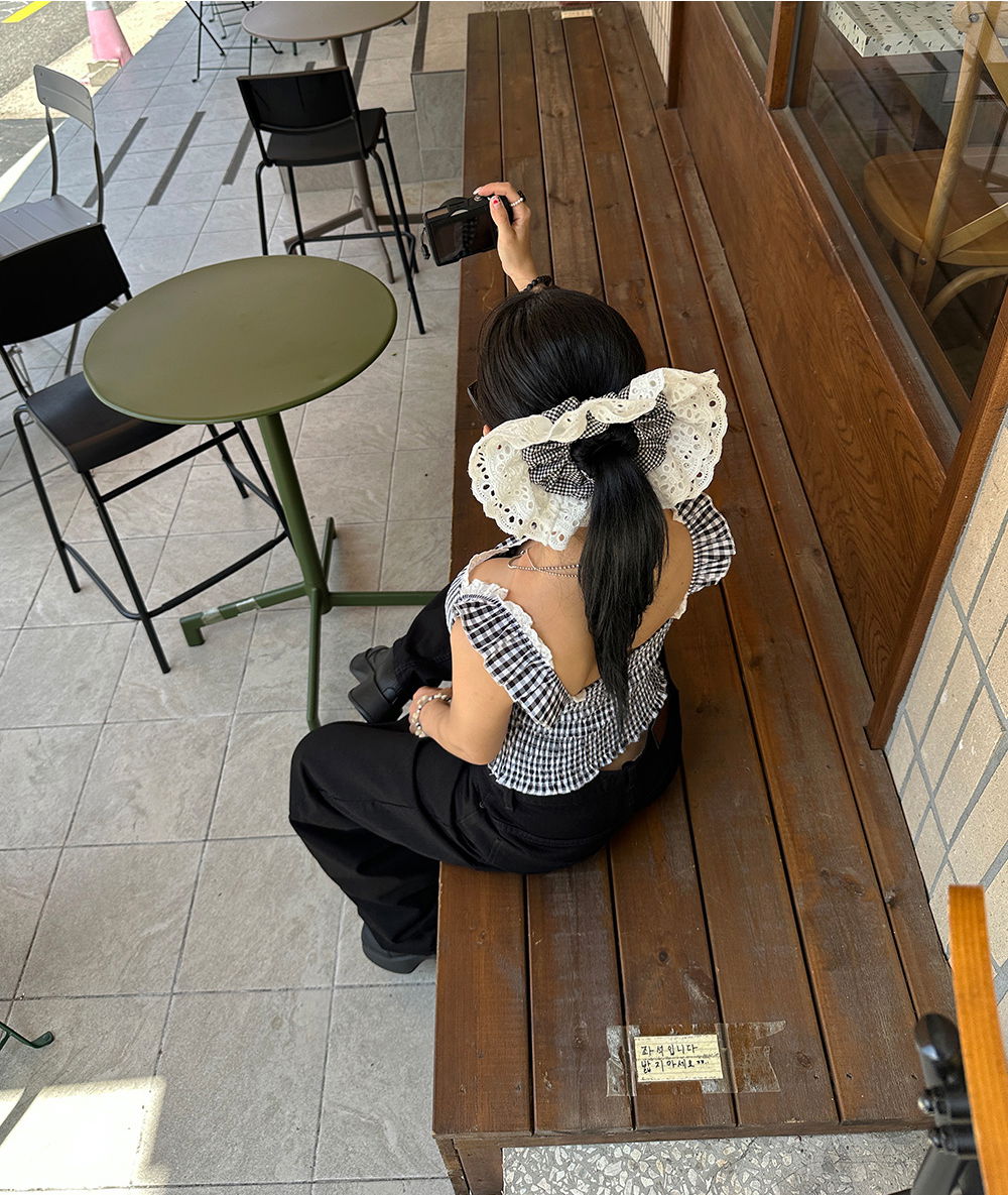 반팔 티셔츠 모델 착용 이미지-S1L71