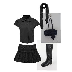 Coolandcomfortable,Black,Vintage,Girly,Pants,Shoulderbags,Miniskirt,Polkadots,print,Summer,Fall,White,Uni,Styleyoursummer,Romantic 코디
