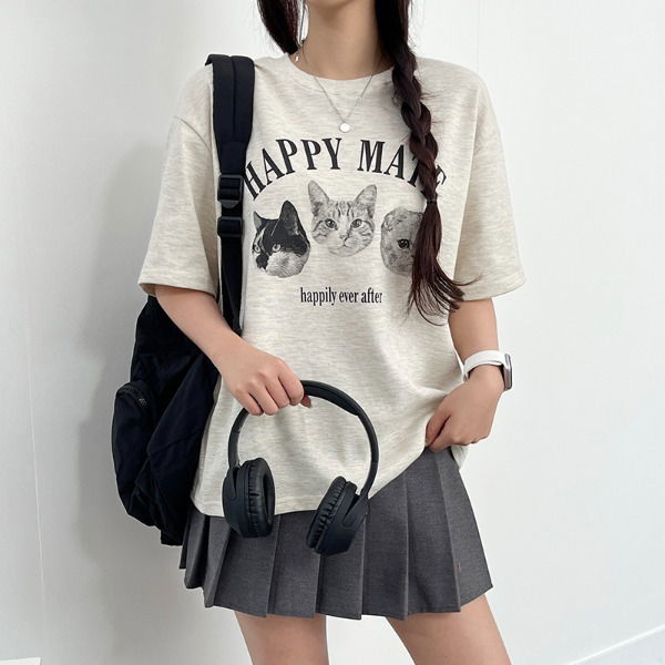 Mate cat short sleeve t-shirt 短袖上衣