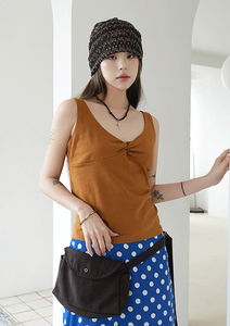 Rogard Shirring Sleeveless