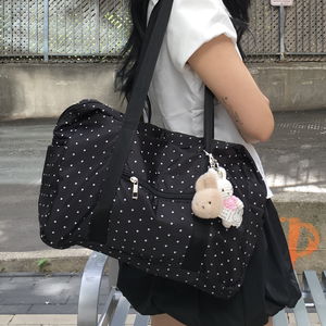QJ Big Dot Dot Shoulder Bag