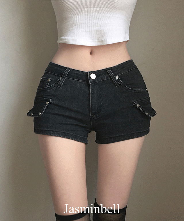 牛仔短褲