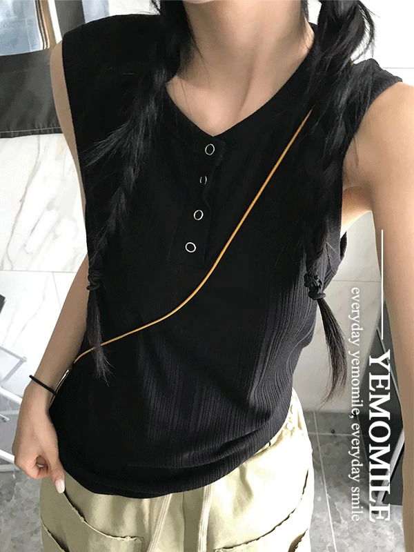 Max Eyelet Ribbed Sleeveless 