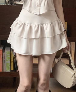 Perry Cancan Mini Skirt