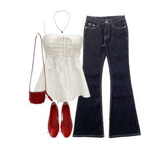 jeans,set,necklace 코디