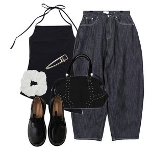 jeans,sleeveless,ShoulderBags 코디